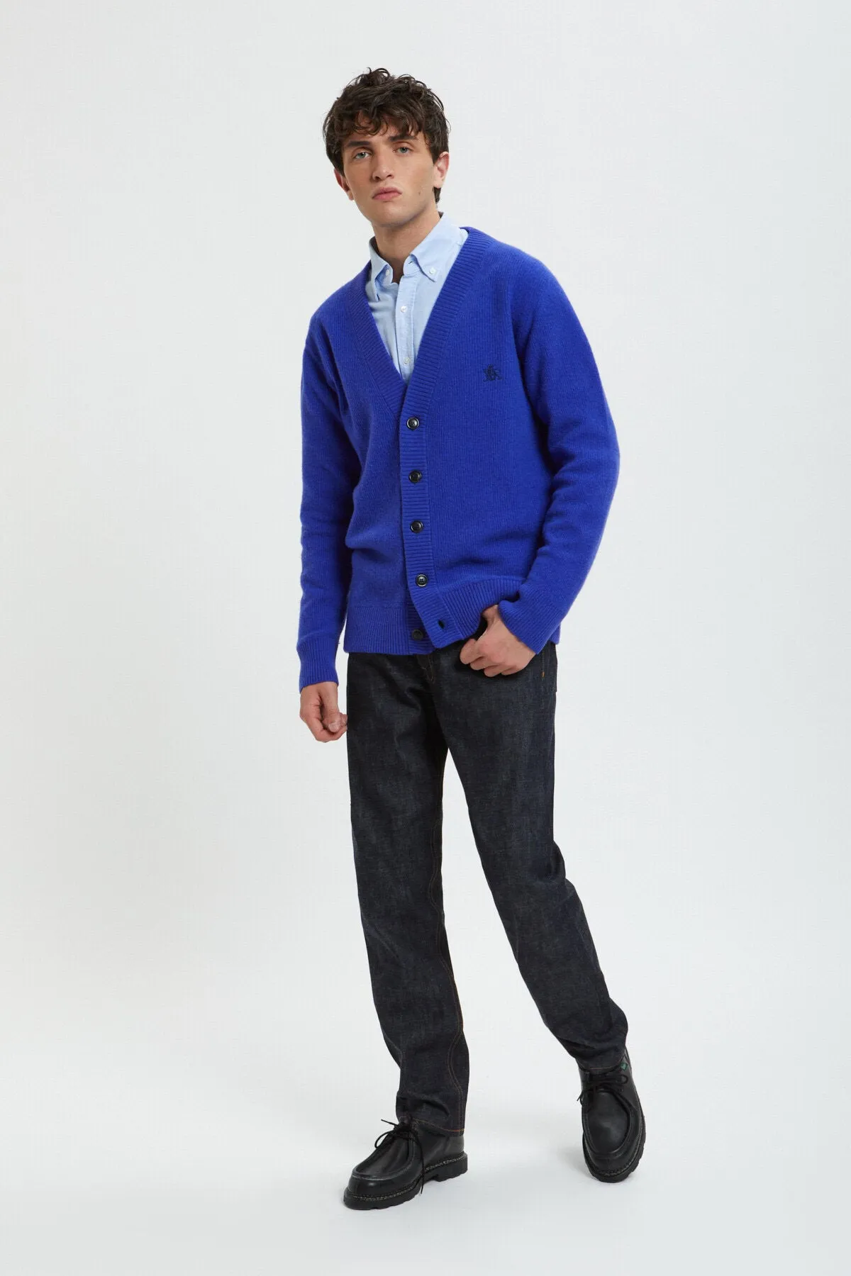Cashmere Cardigan sold by Baracuta product image thumbnail 3
