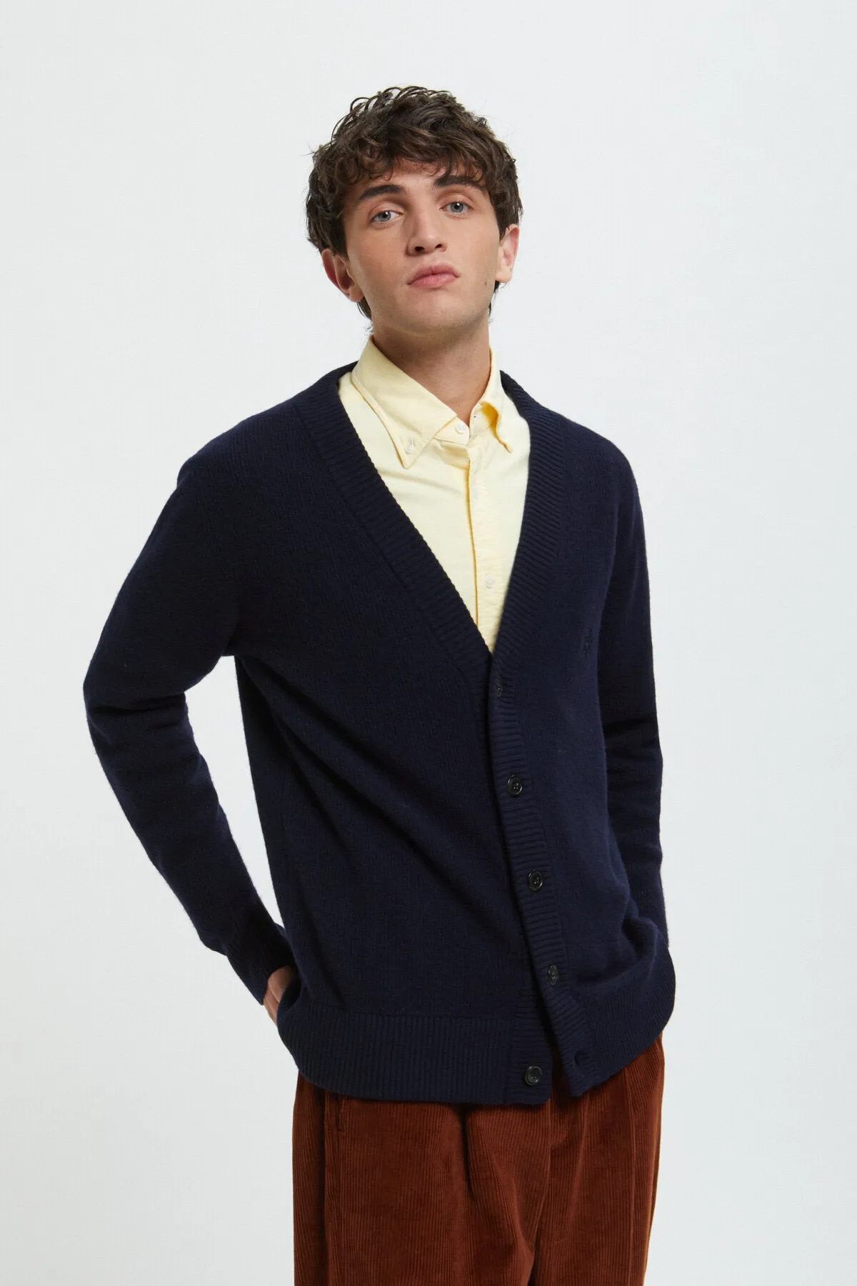 Cashmere Cardigan sold by Baracuta product image thumbnail 2
