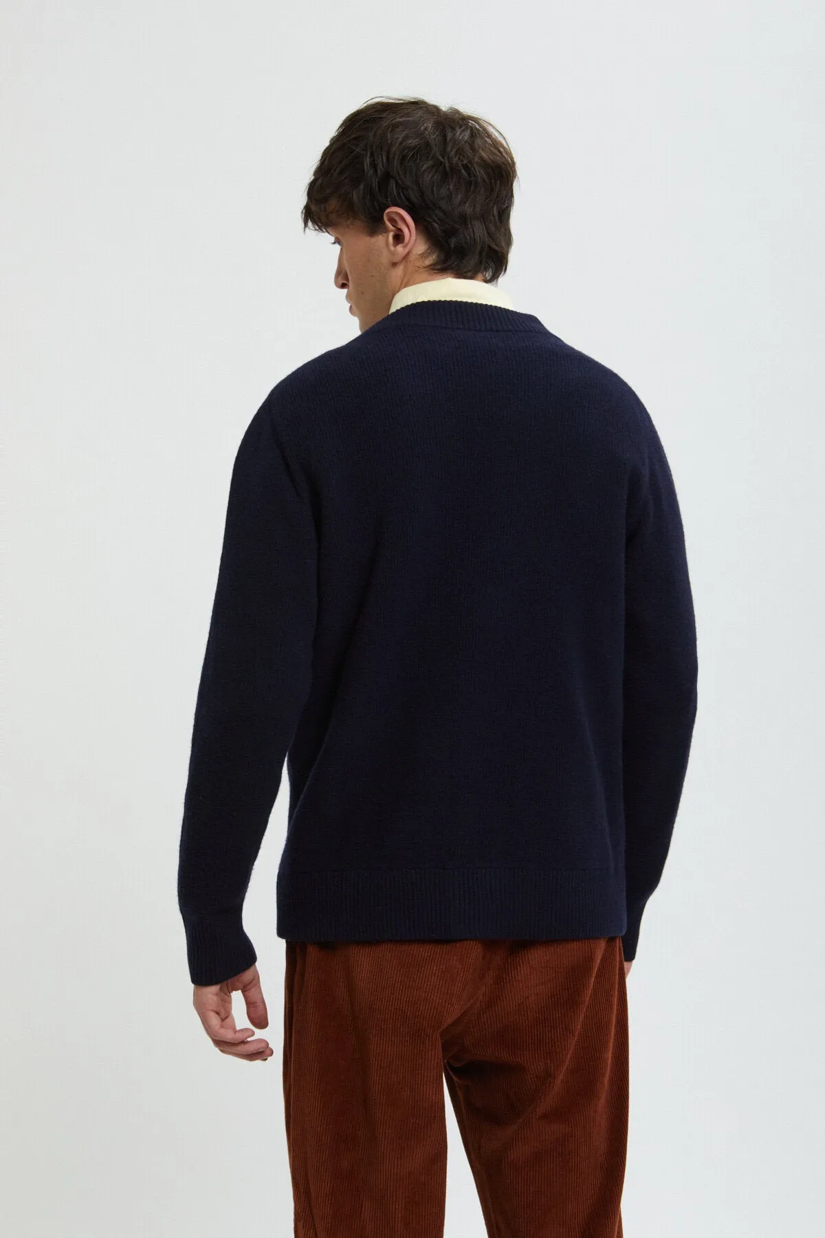 Cashmere Cardigan sold by Baracuta product image thumbnail 3