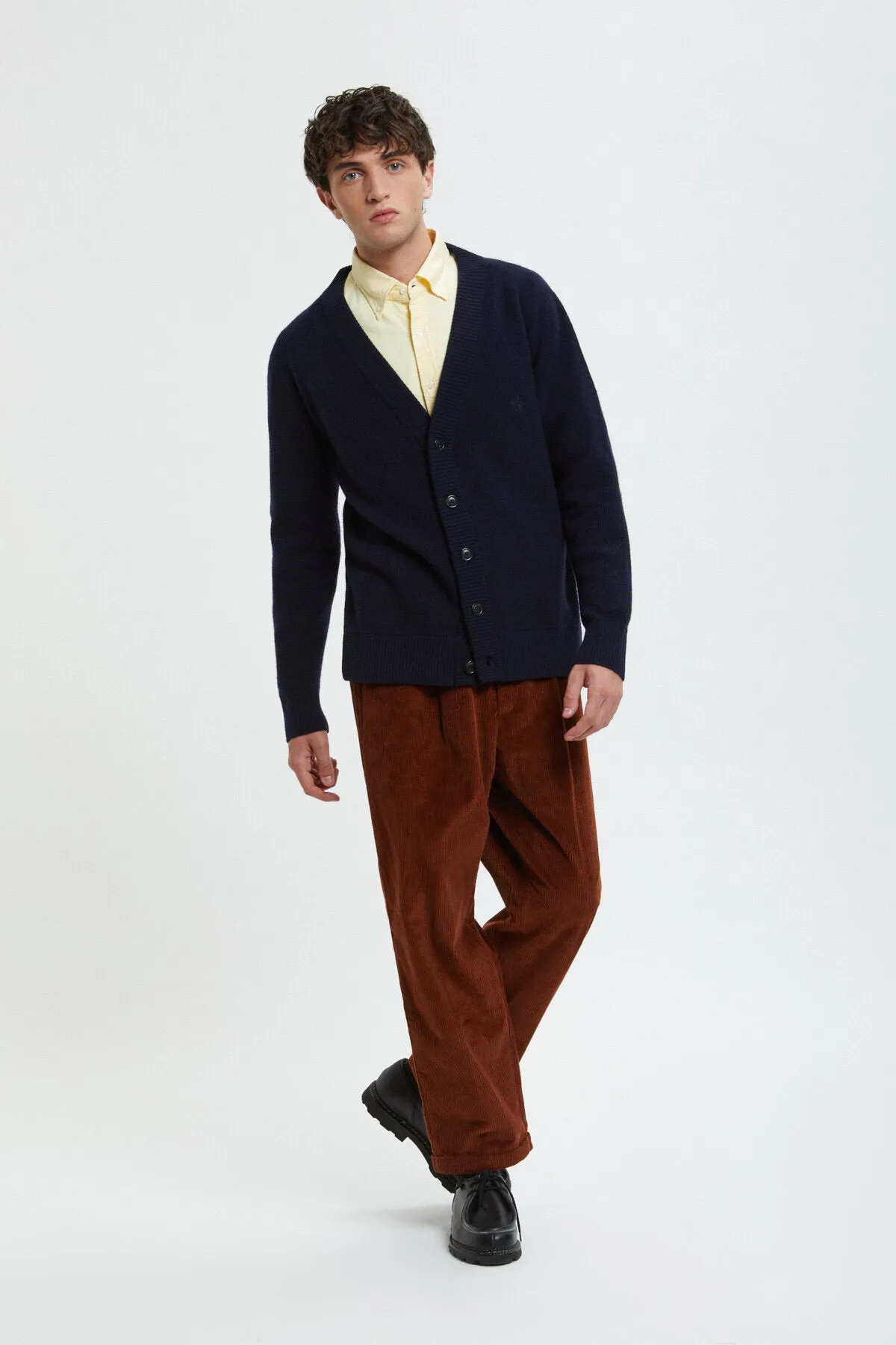 Cashmere Cardigan sold by Baracuta product image thumbnail 4