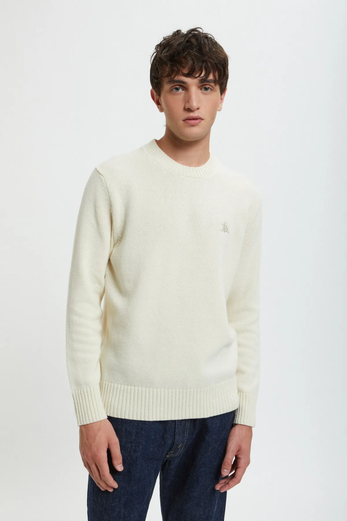 Merino Crewneck sold by Baracuta product image thumbnail 2