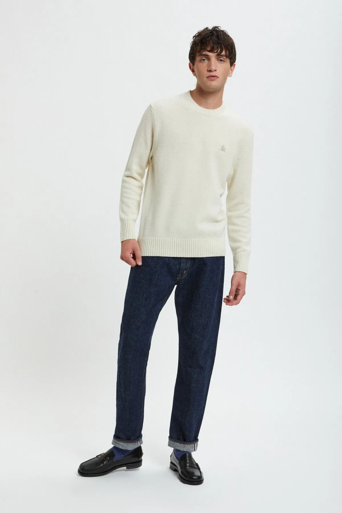 Merino Crewneck sold by Baracuta product image thumbnail 4
