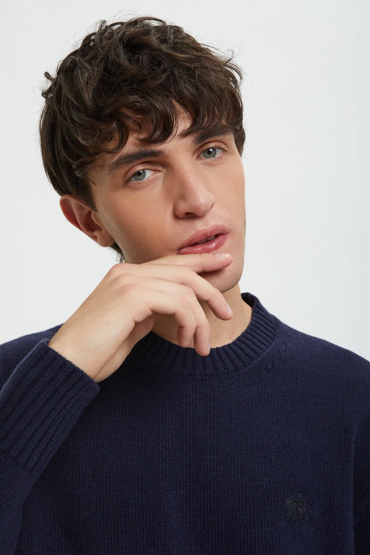 Merino Crewneck sold by Baracuta product image thumbnail 4