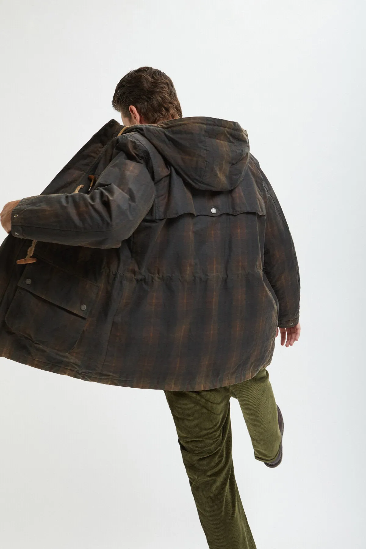 Wax Pattern Duffle Coat sold by Baracuta product image thumbnail 3