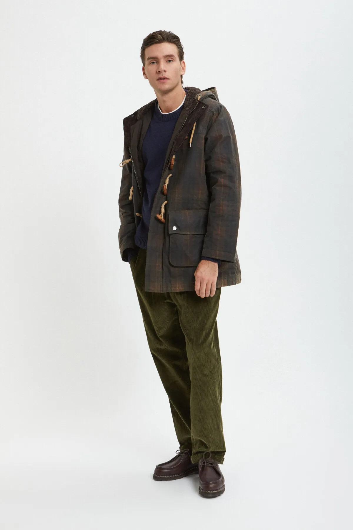 Wax Pattern Duffle Coat sold by Baracuta product image thumbnail 4
