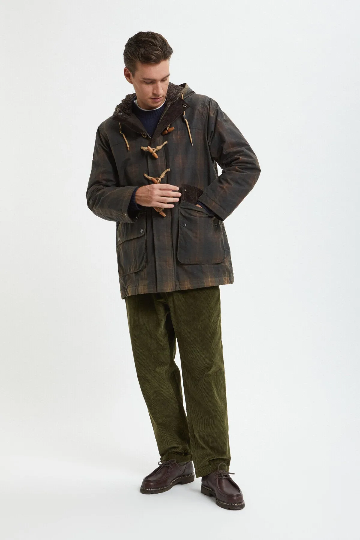Wax Pattern Duffle Coat sold by Baracuta product image thumbnail 2