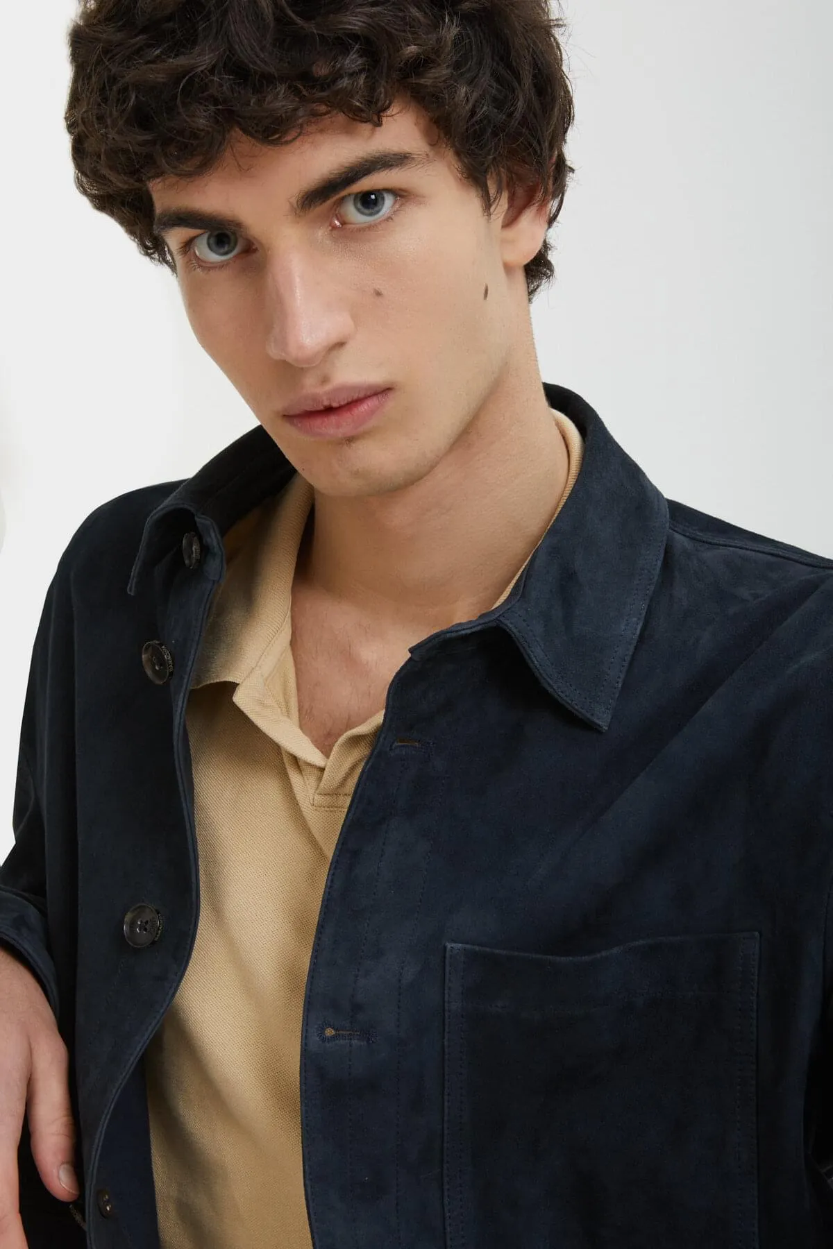 Suede Overshirt sold by Baracuta product image thumbnail 2