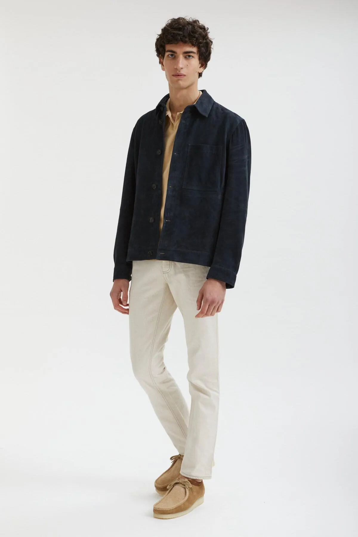 Suede Overshirt sold by Baracuta product image thumbnail 3