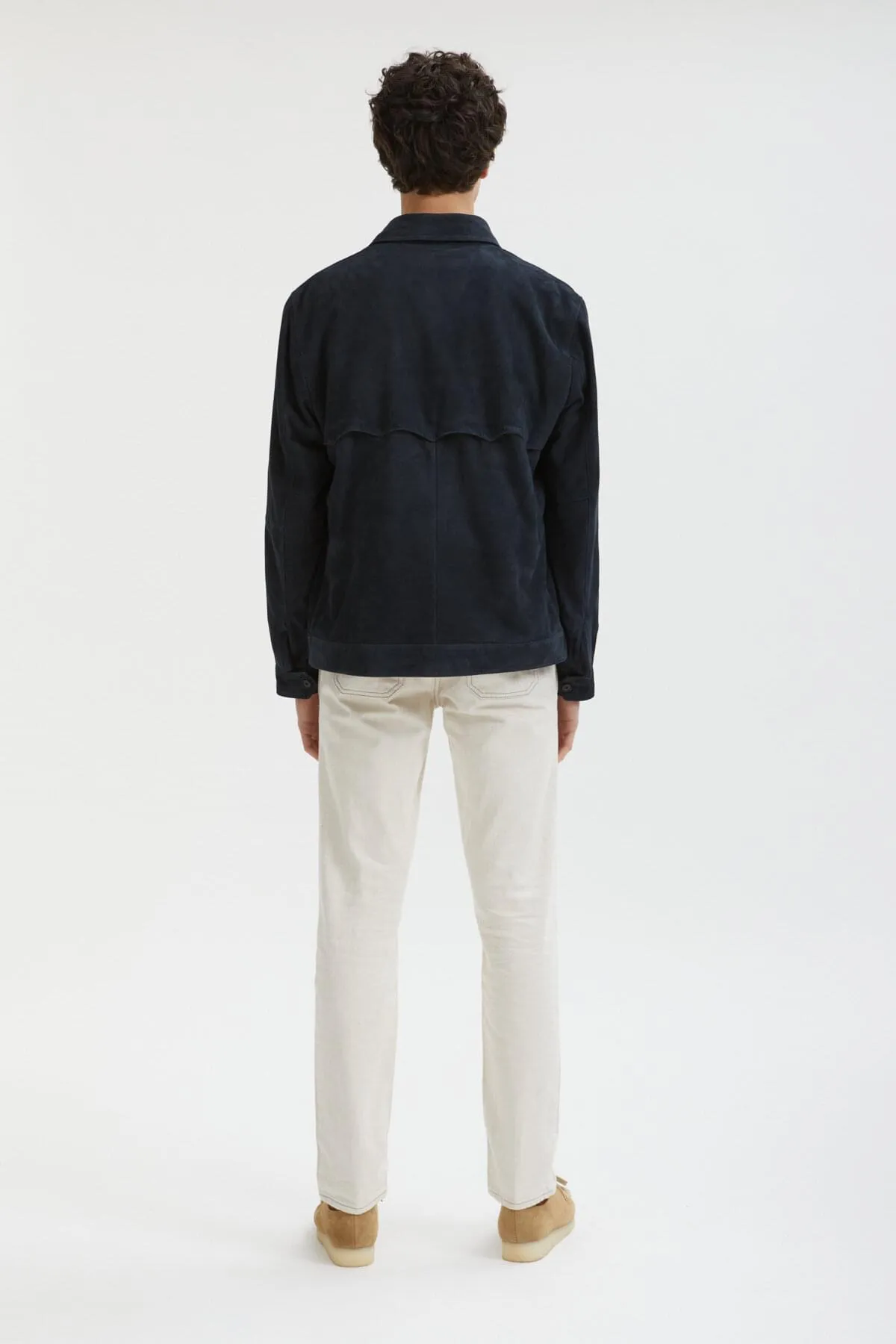 Suede Overshirt sold by Baracuta product image thumbnail 4