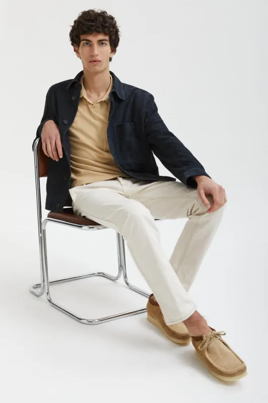 Suede Overshirt made by Baracuta