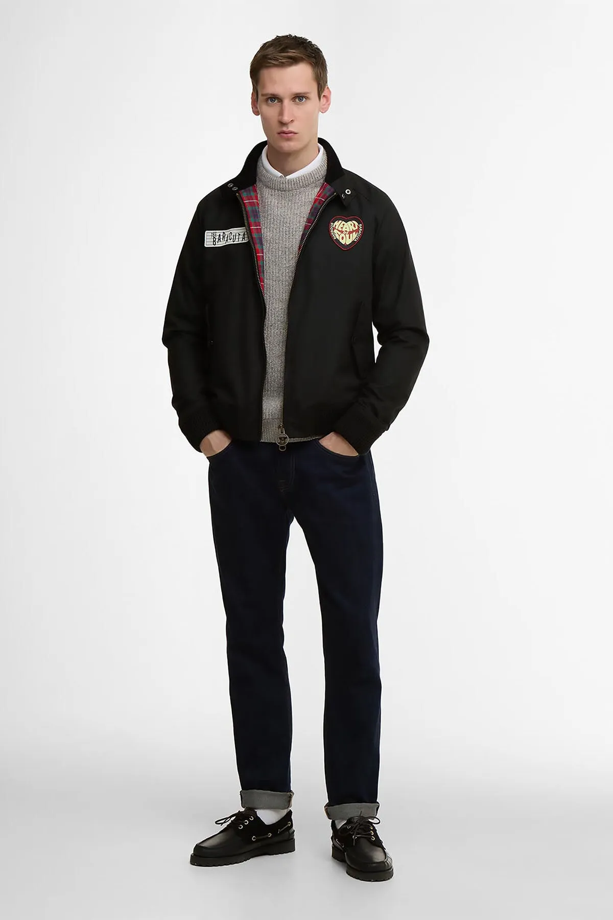 BARBOUR X BARACUTA BADGED PORTON WAX JACKET sold by Baracuta product image thumbnail 3