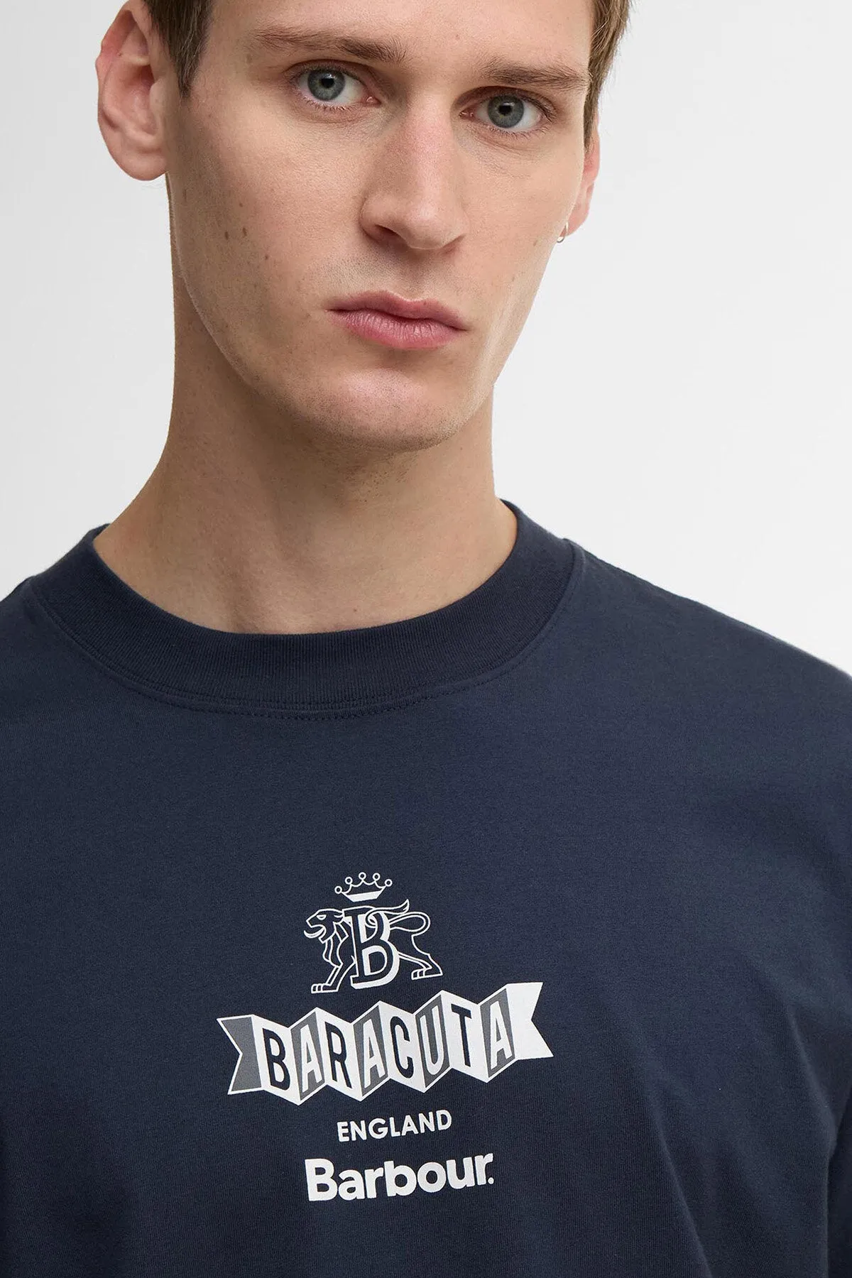 BARBOUR X BARACUTA VYNIL TEE sold by Baracuta product image thumbnail 4