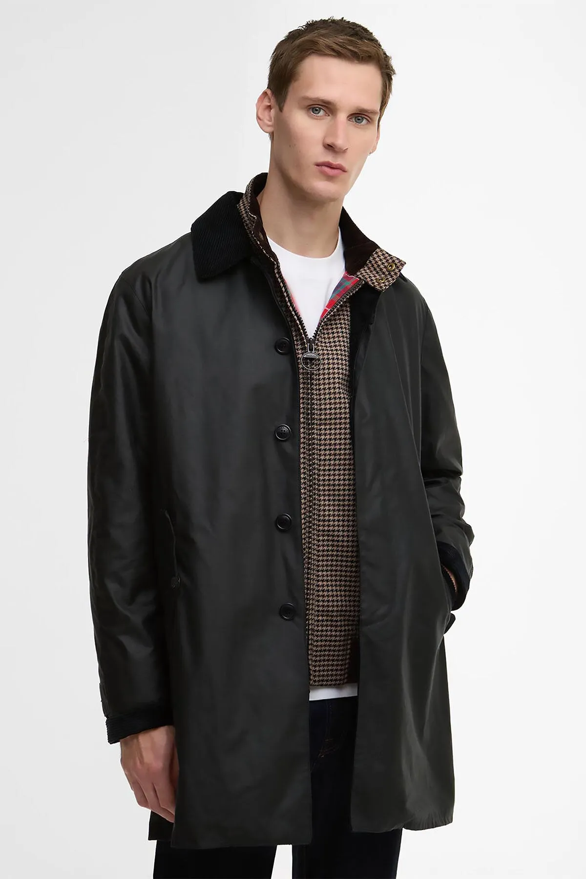 BARBOUR X BARACUTA TYNE WAXED COAT sold by Baracuta