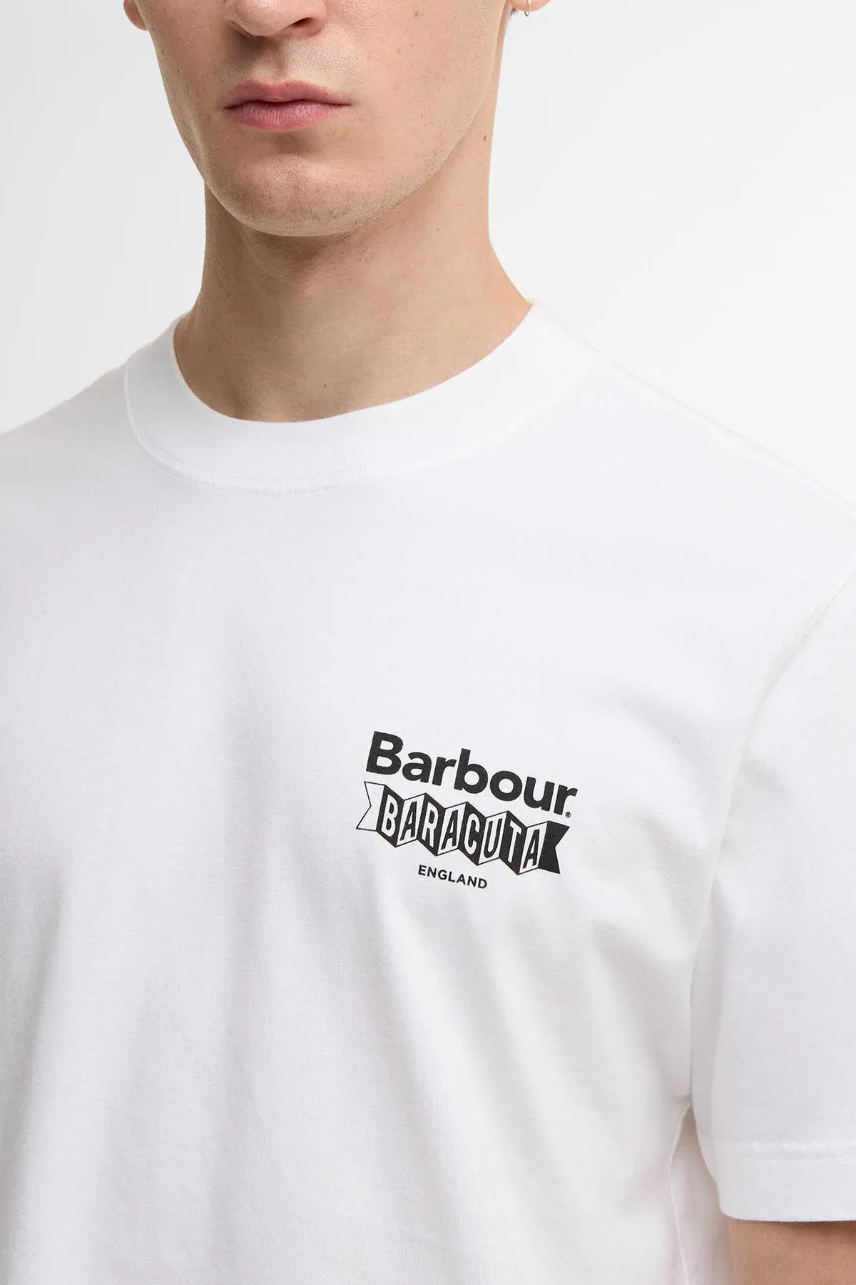 BARBOUR X BARACUTA ALL NIGHTER TEE sold by Baracuta product image thumbnail 4