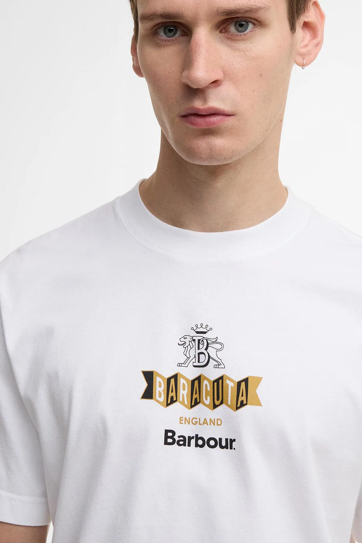 BARBOUR X BARACUTA VYNIL TEE sold by Baracuta product image thumbnail 4