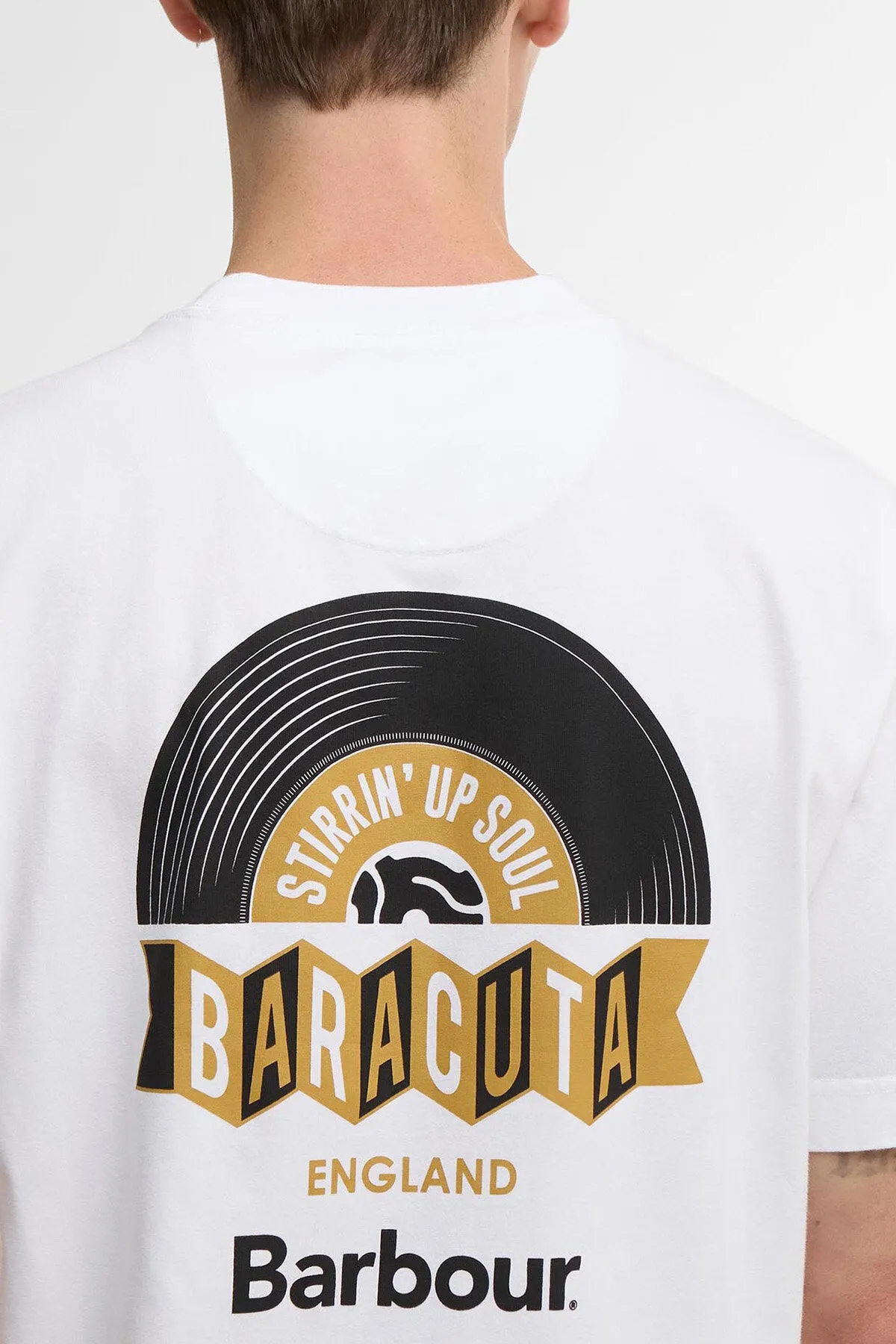 BARBOUR X BARACUTA VYNIL TEE sold by Baracuta product image thumbnail 5