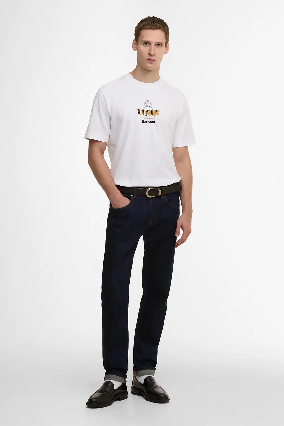 BARBOUR X BARACUTA VYNIL TEE sold by Baracuta product image thumbnail 3