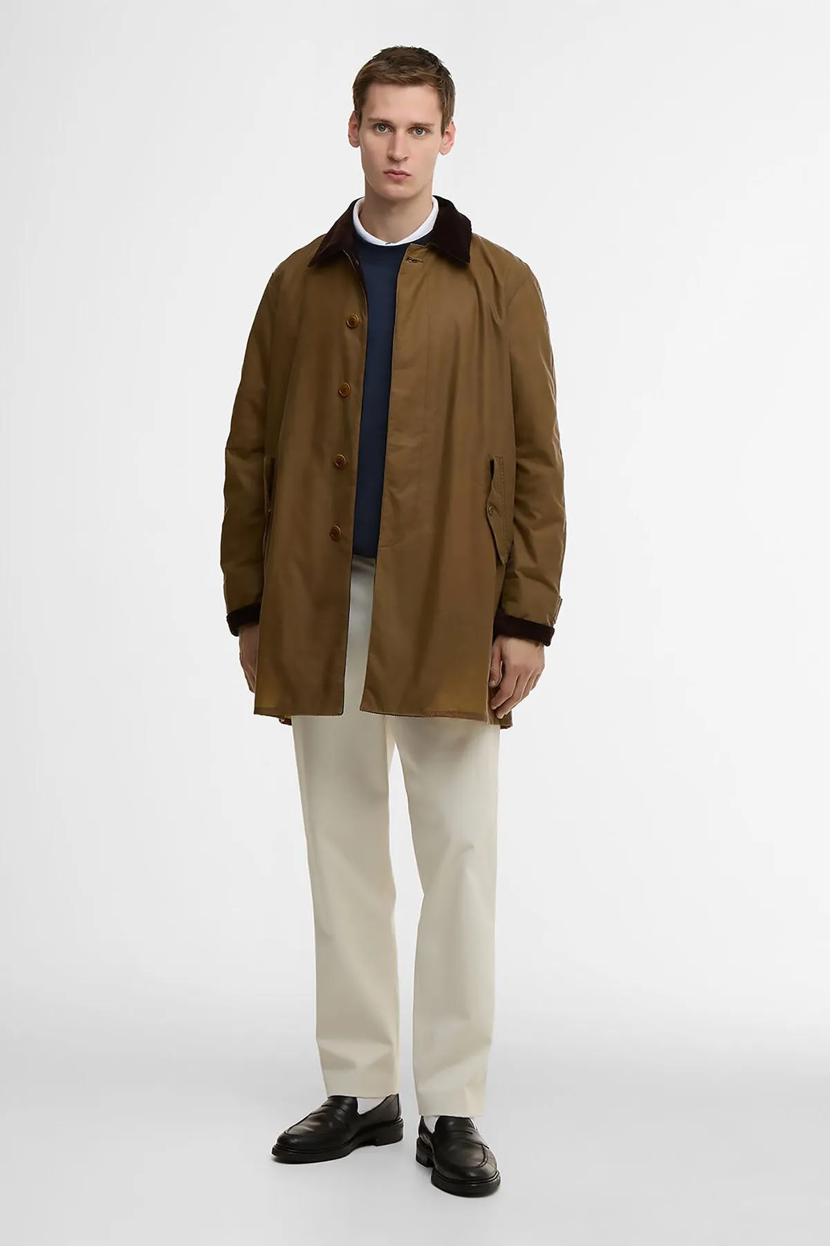 BARBOUR X BARACUTA TYNE WAXED COAT sold by Baracuta product image thumbnail 3