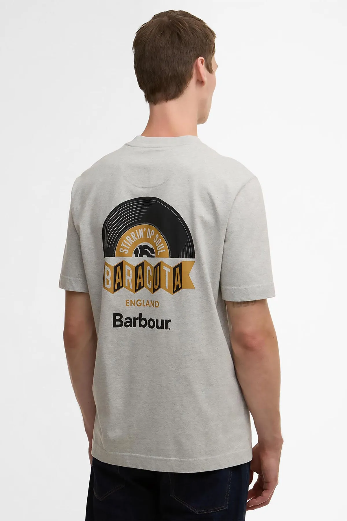 BARBOUR X BARACUTA VYNIL TEE sold by Baracuta product image thumbnail 2