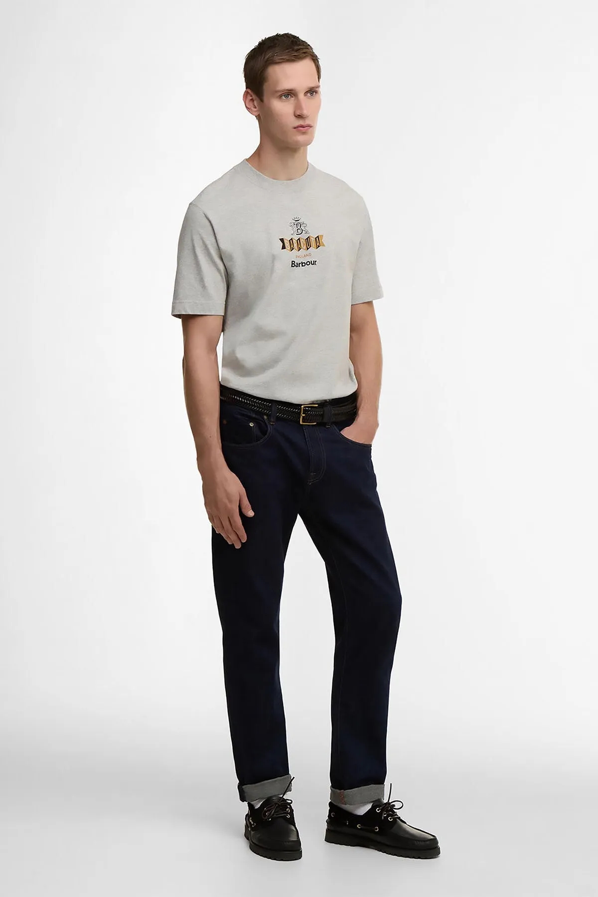 BARBOUR X BARACUTA VYNIL TEE sold by Baracuta product image thumbnail 3