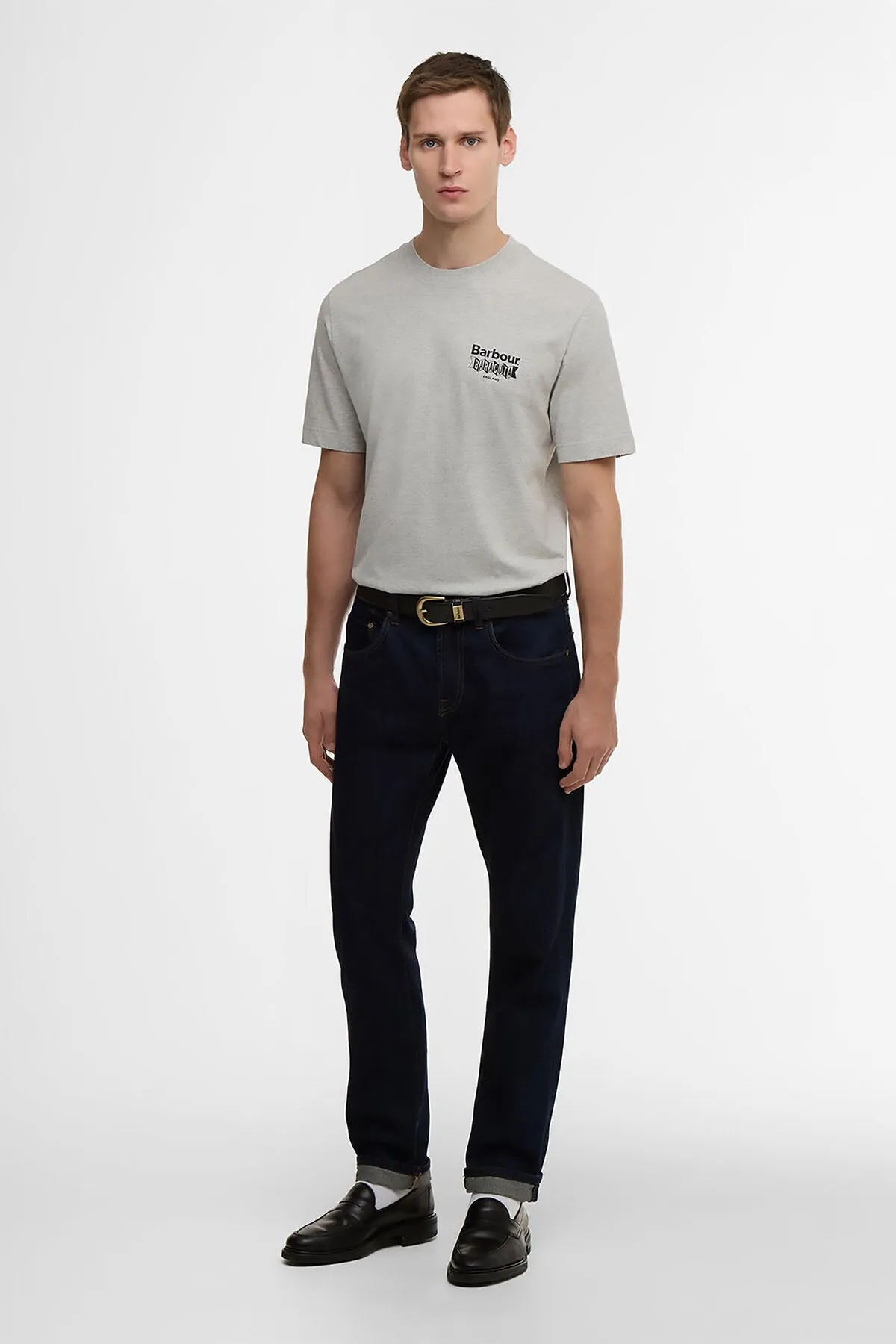 BARBOUR X BARACUTA ALL NIGHTER TEE sold by Baracuta product image thumbnail 3