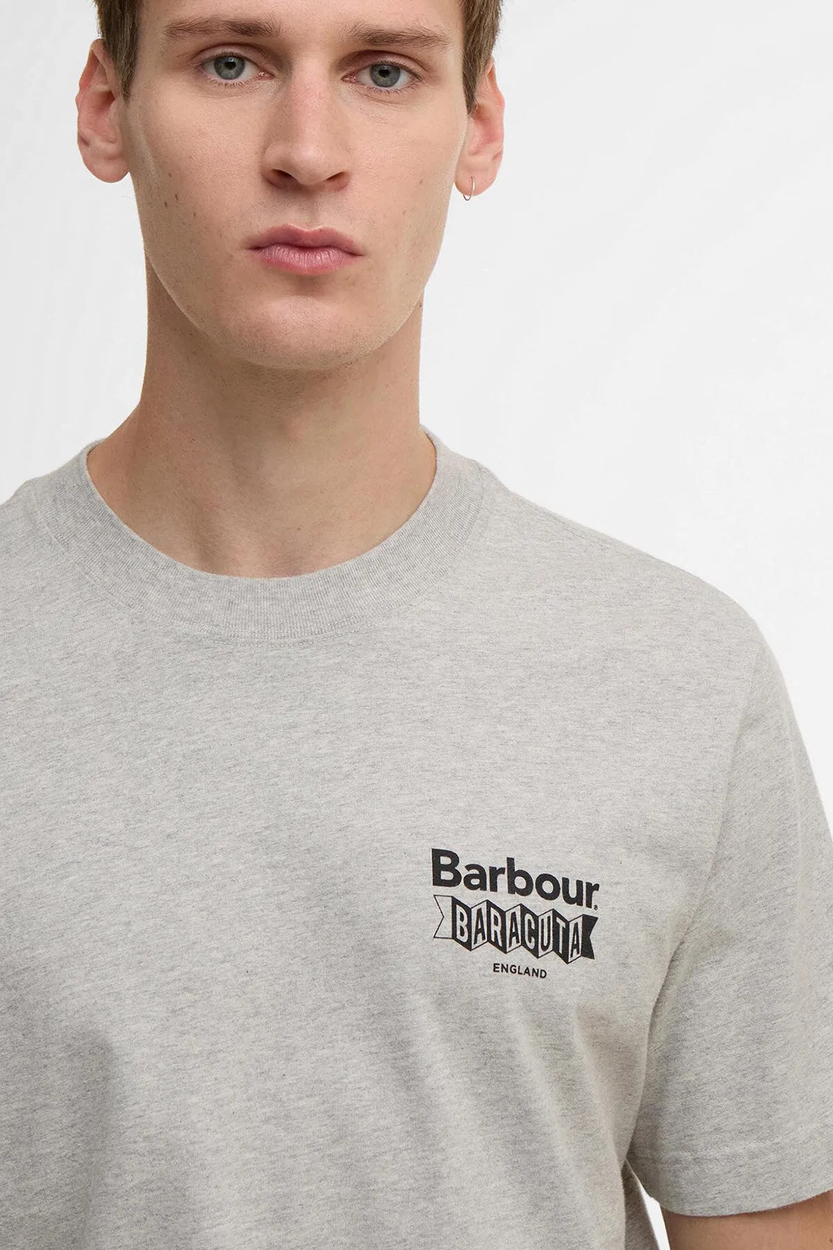 BARBOUR X BARACUTA ALL NIGHTER TEE sold by Baracuta product image thumbnail 4
