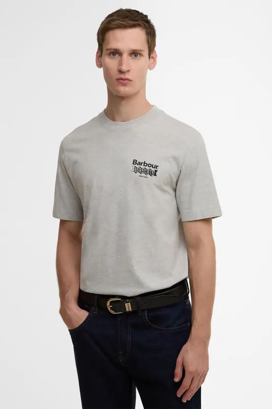 BARBOUR X BARACUTA ALL NIGHTER TEE sold by Baracuta