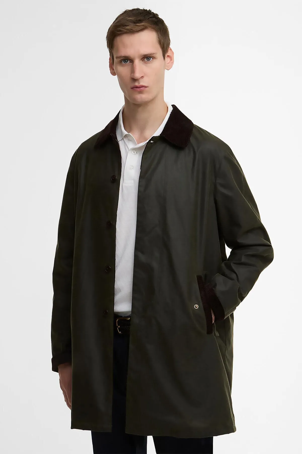 BARBOUR X BARACUTA TYNE WAXED COAT sold by Baracuta
