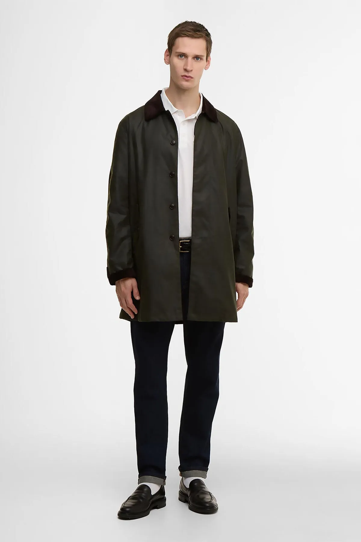 BARBOUR X BARACUTA TYNE WAXED COAT sold by Baracuta product image thumbnail 3