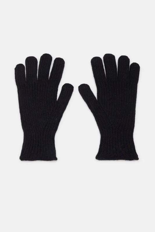 SEAMLESS WOOL GLOVE made by Baracuta