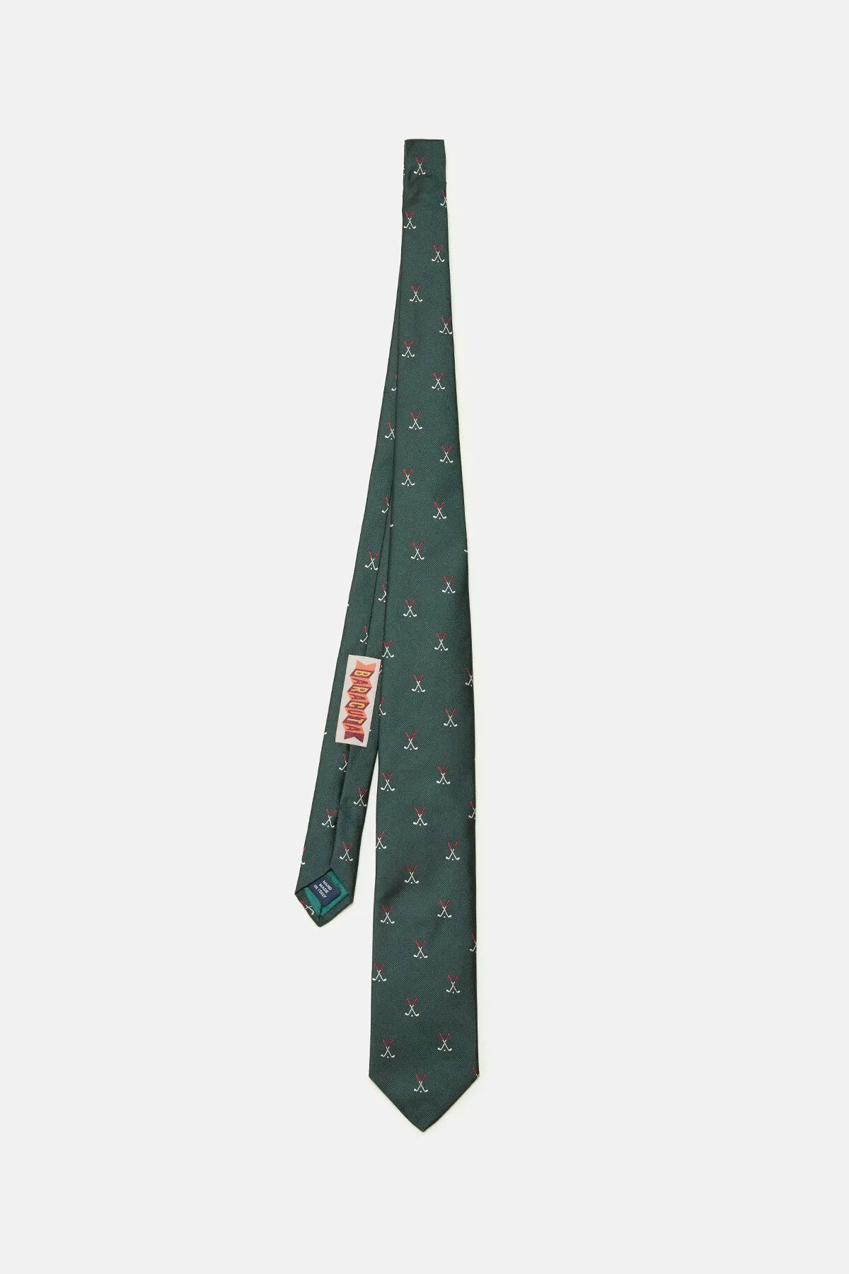 BARACUTA GOLF-THEMED TIE sold by Baracuta