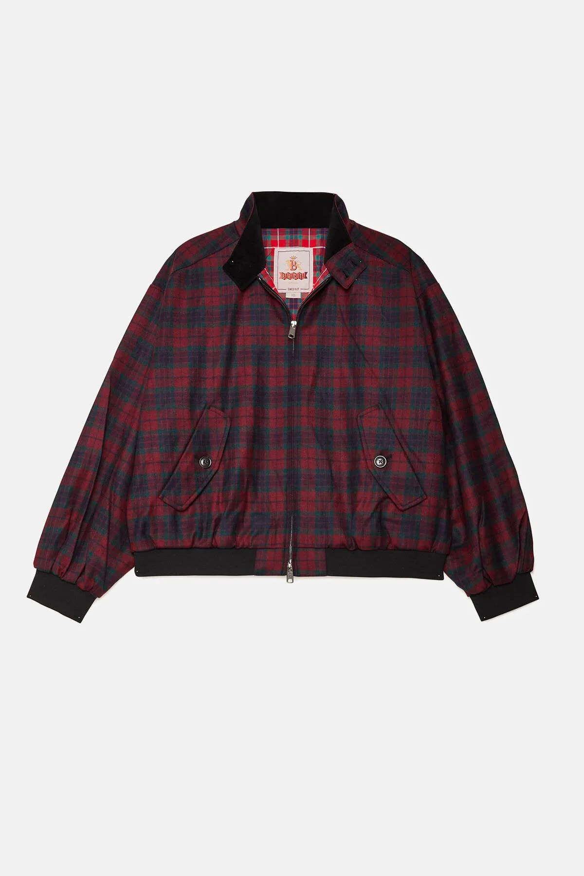 CHECK G9 BOX JACKET WOMAN sold by Baracuta product image thumbnail 5