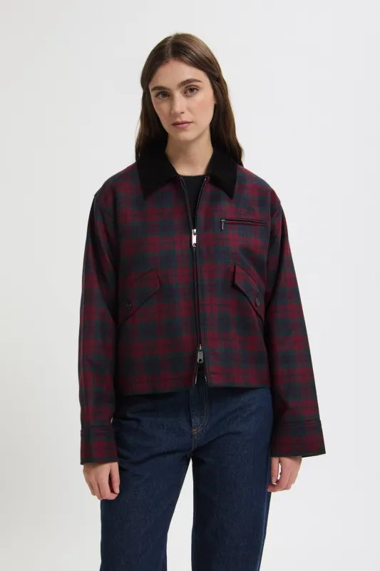 CHECK WORK JACKET WOMAN sold by Baracuta