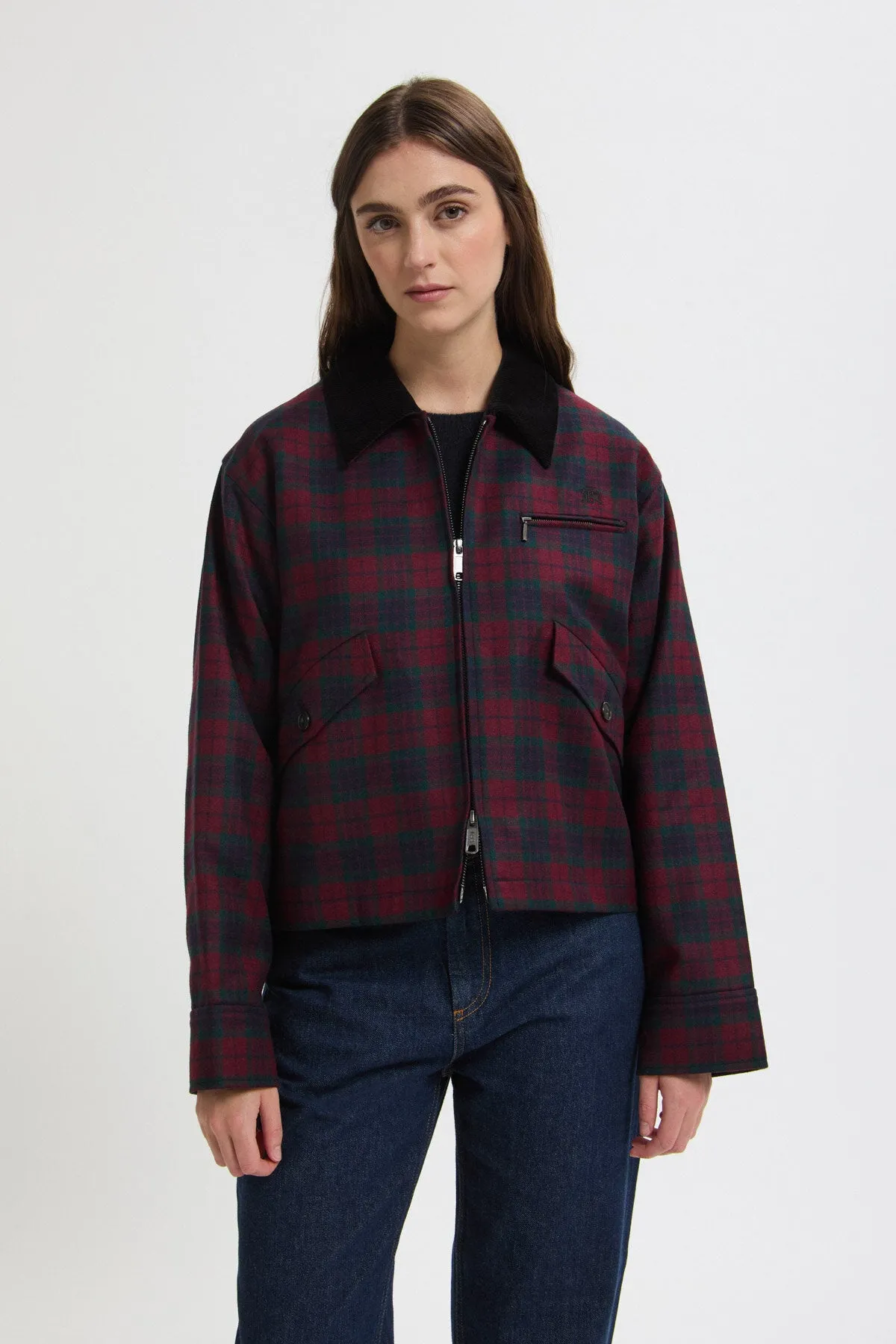 CHECK WORK JACKET WOMAN sold by Baracuta