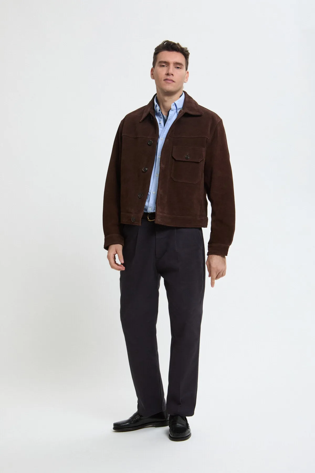 ROUGHOUT SUEDE RIDER JACKET sold by Baracuta product image thumbnail 3
