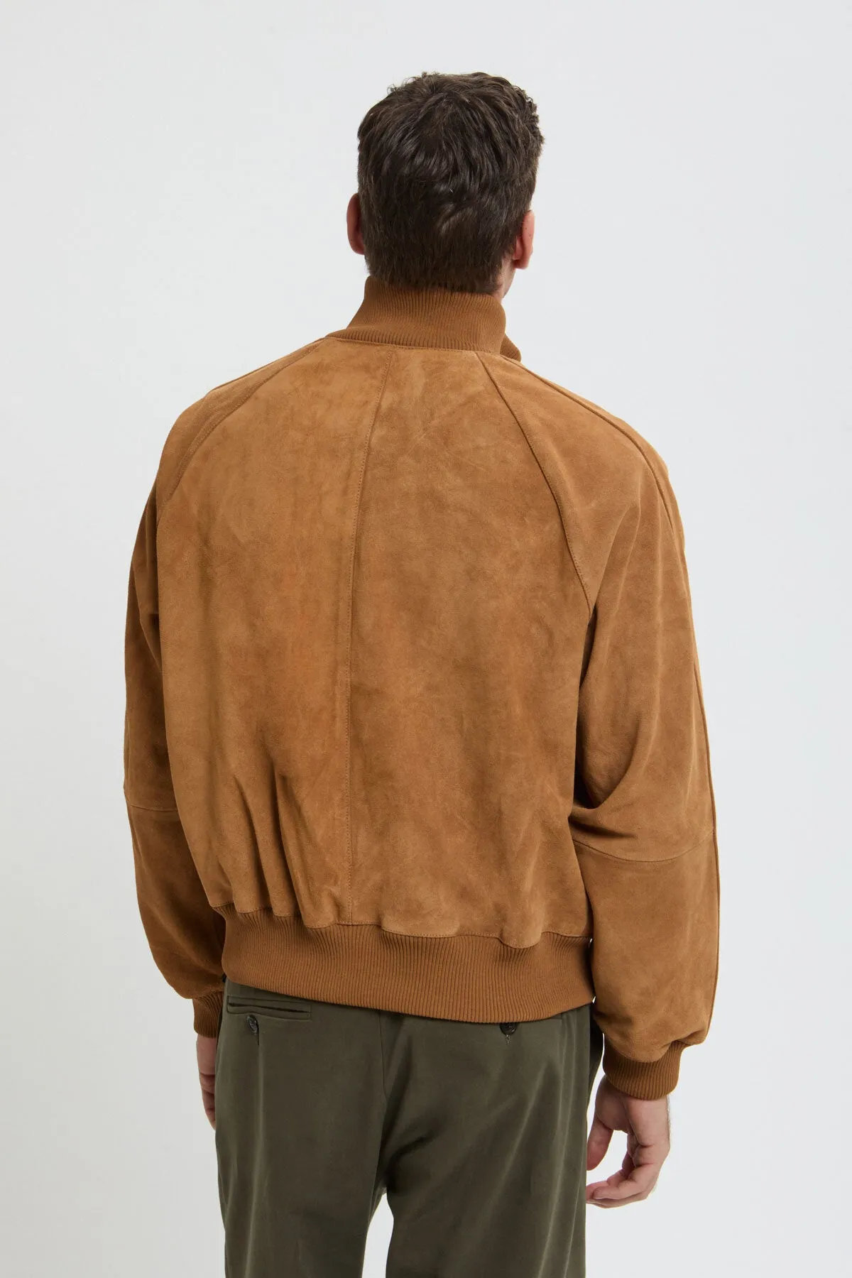 ROUGHOUT SUEDE TRACK JACKET sold by Baracuta product image thumbnail 3