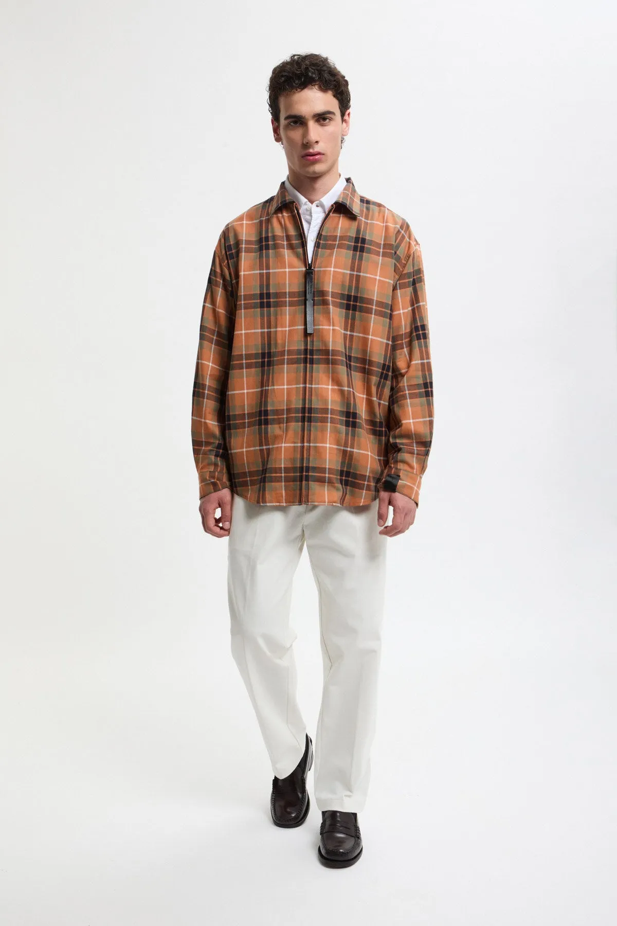 N.HOOLYWOOD x BARACUTA CHECK SHIRT sold by Baracuta