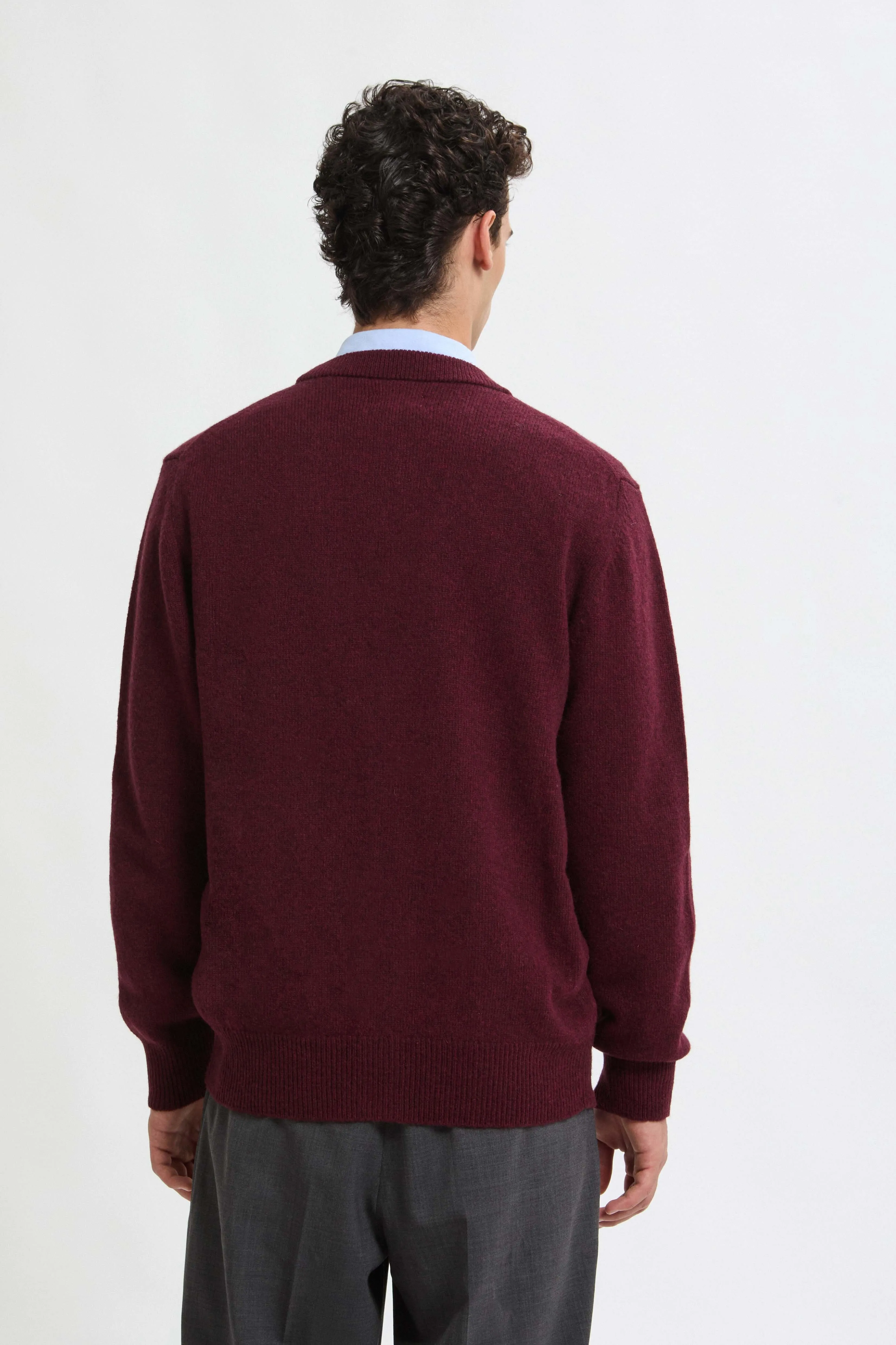 Shetland Cardigan sold by Baracuta product image thumbnail 3