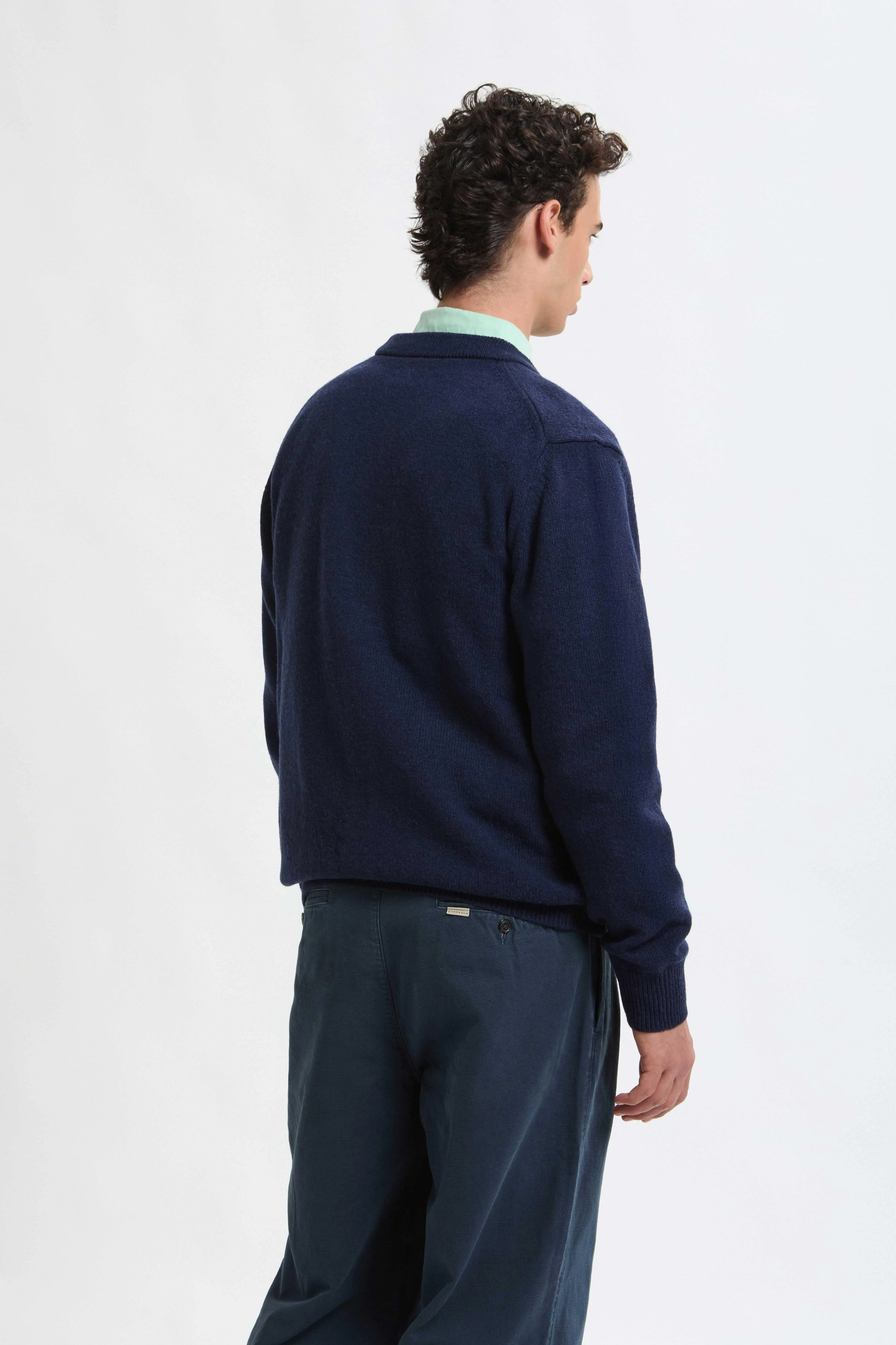 Shetland Cardigan sold by Baracuta product image thumbnail 2