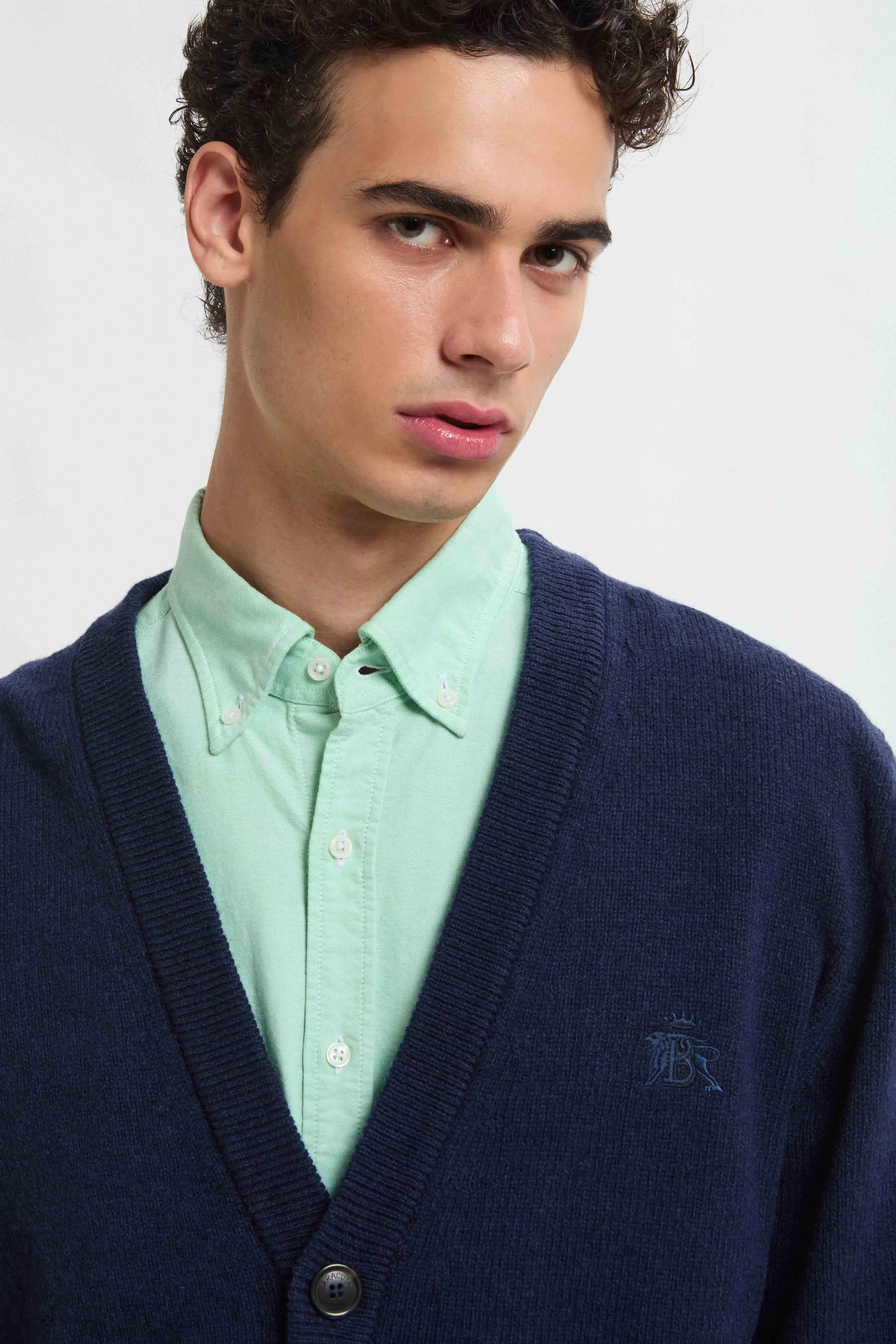 Shetland Cardigan sold by Baracuta product image thumbnail 3