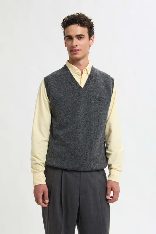 SHETLAND VEST made by Baracuta