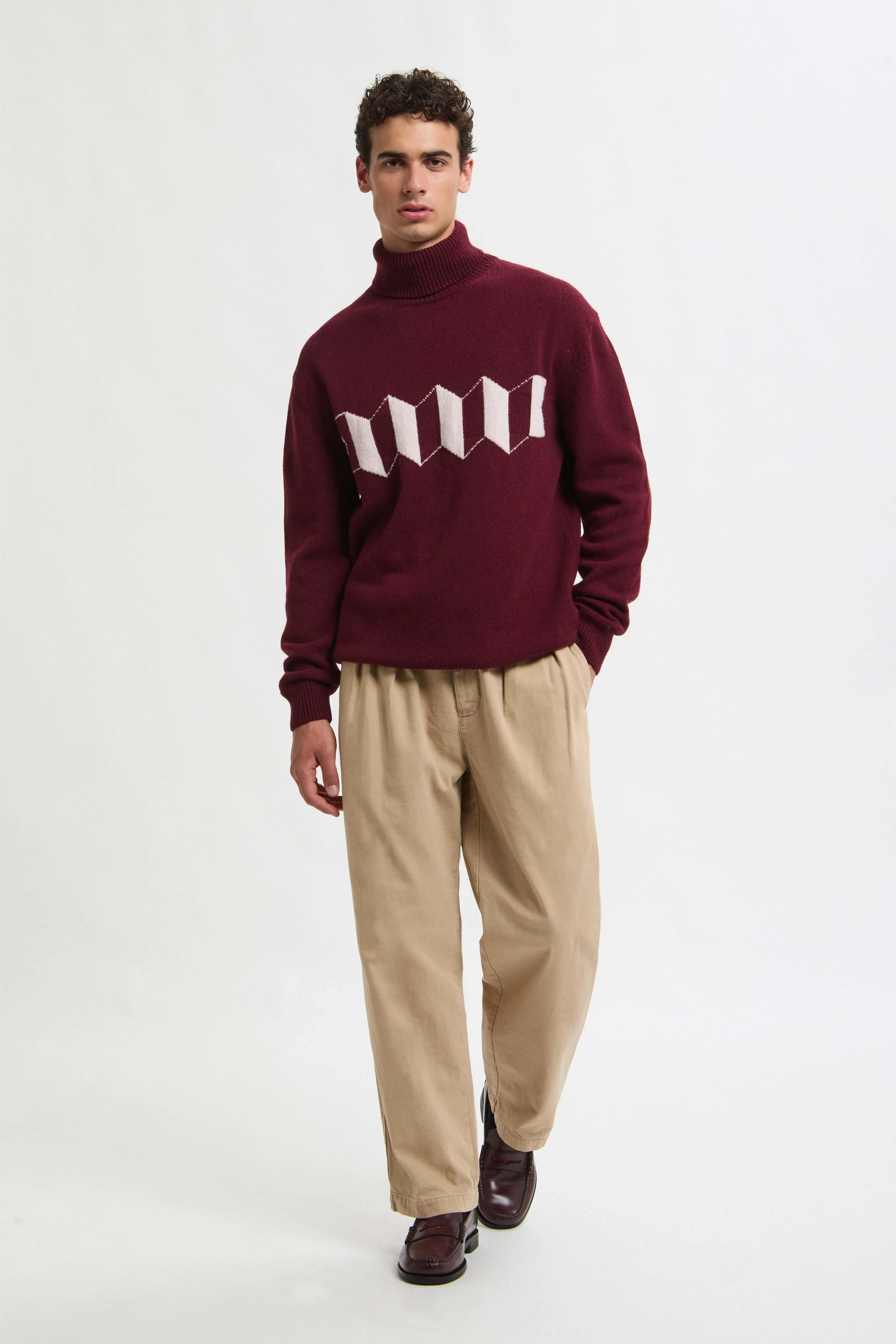 TURTLENECK FLAG LOGO sold by Baracuta product image thumbnail 2