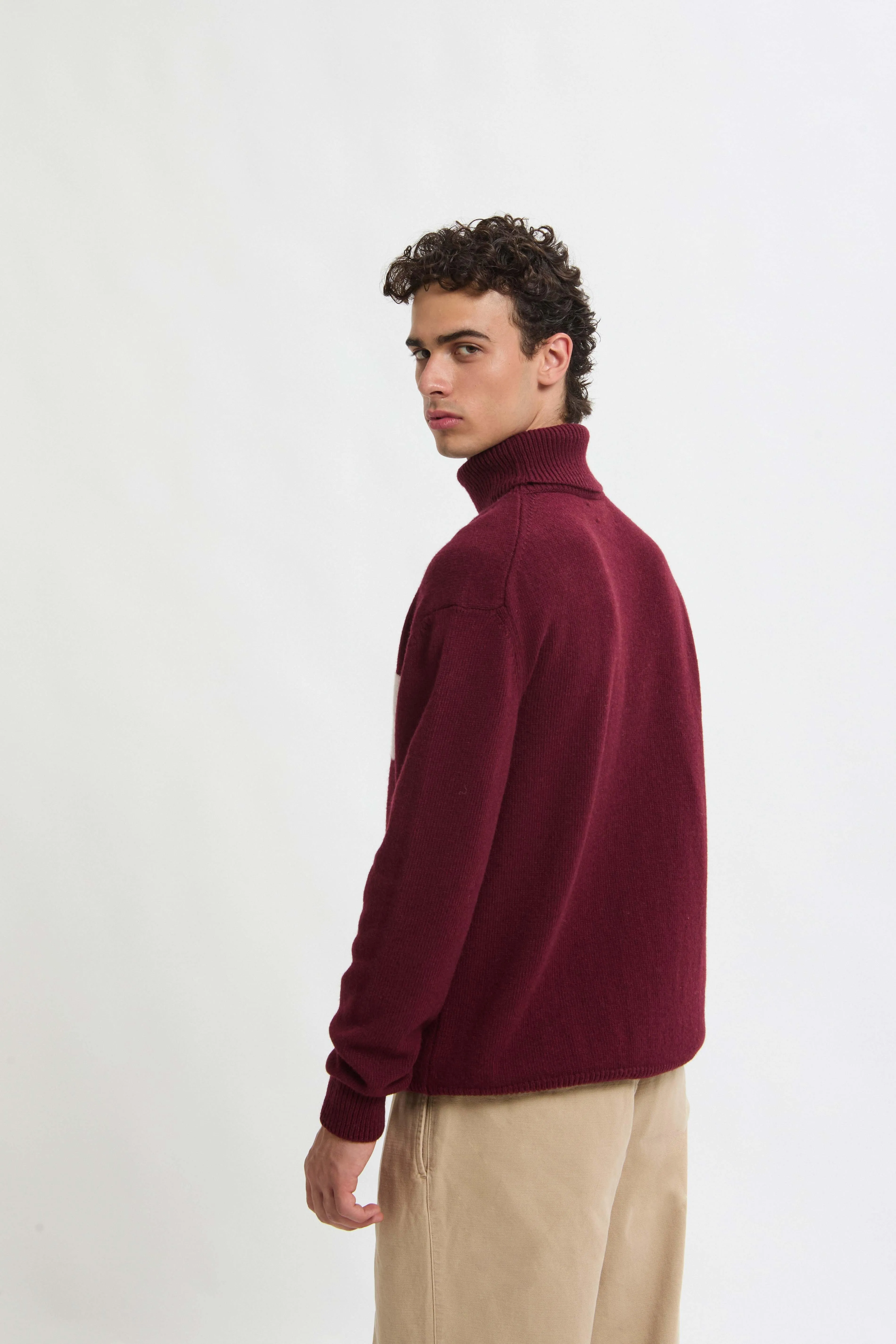 TURTLENECK FLAG LOGO sold by Baracuta product image thumbnail 3