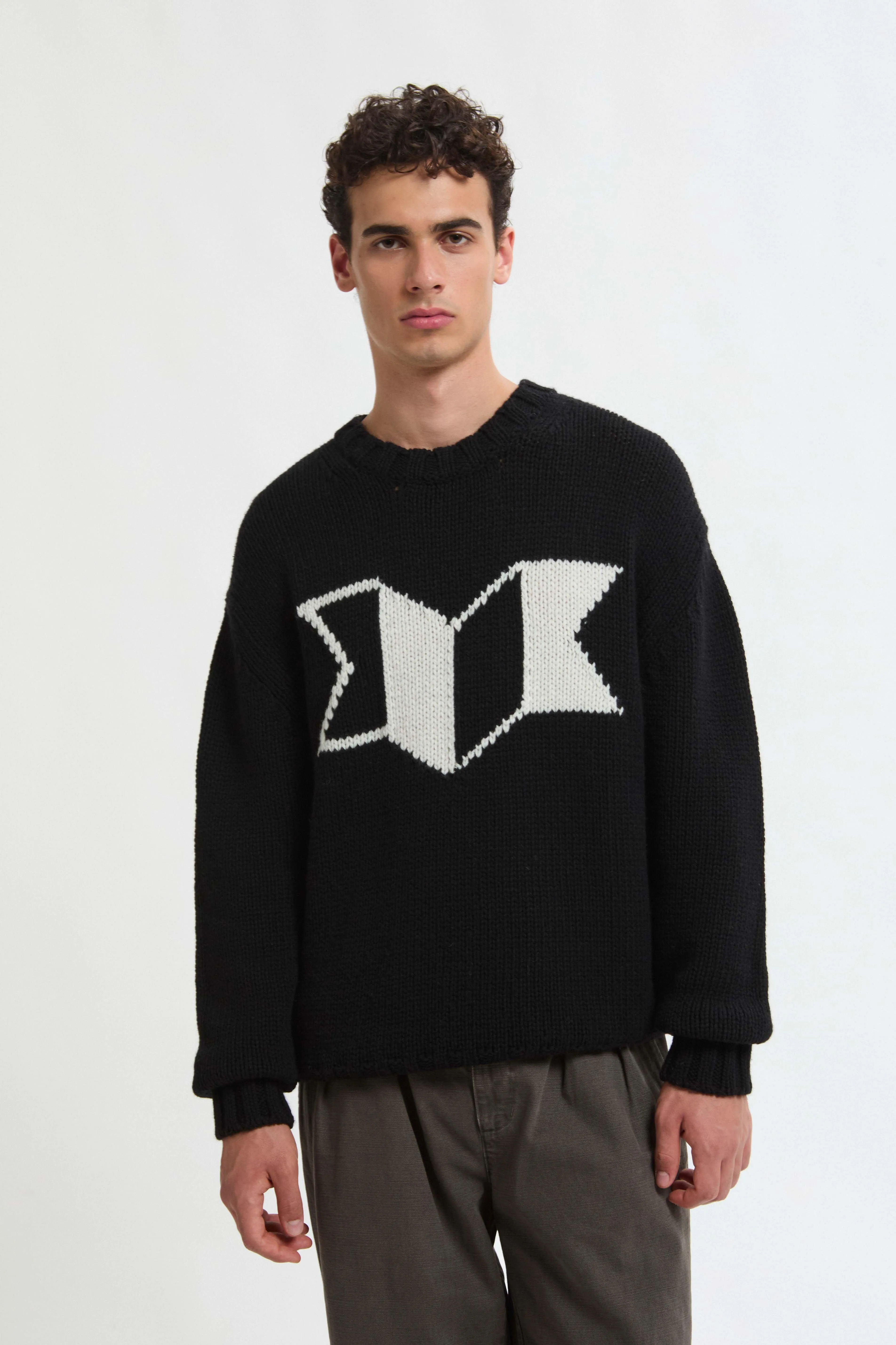 CREWNECK SYMBOL LOGO sold by Baracuta