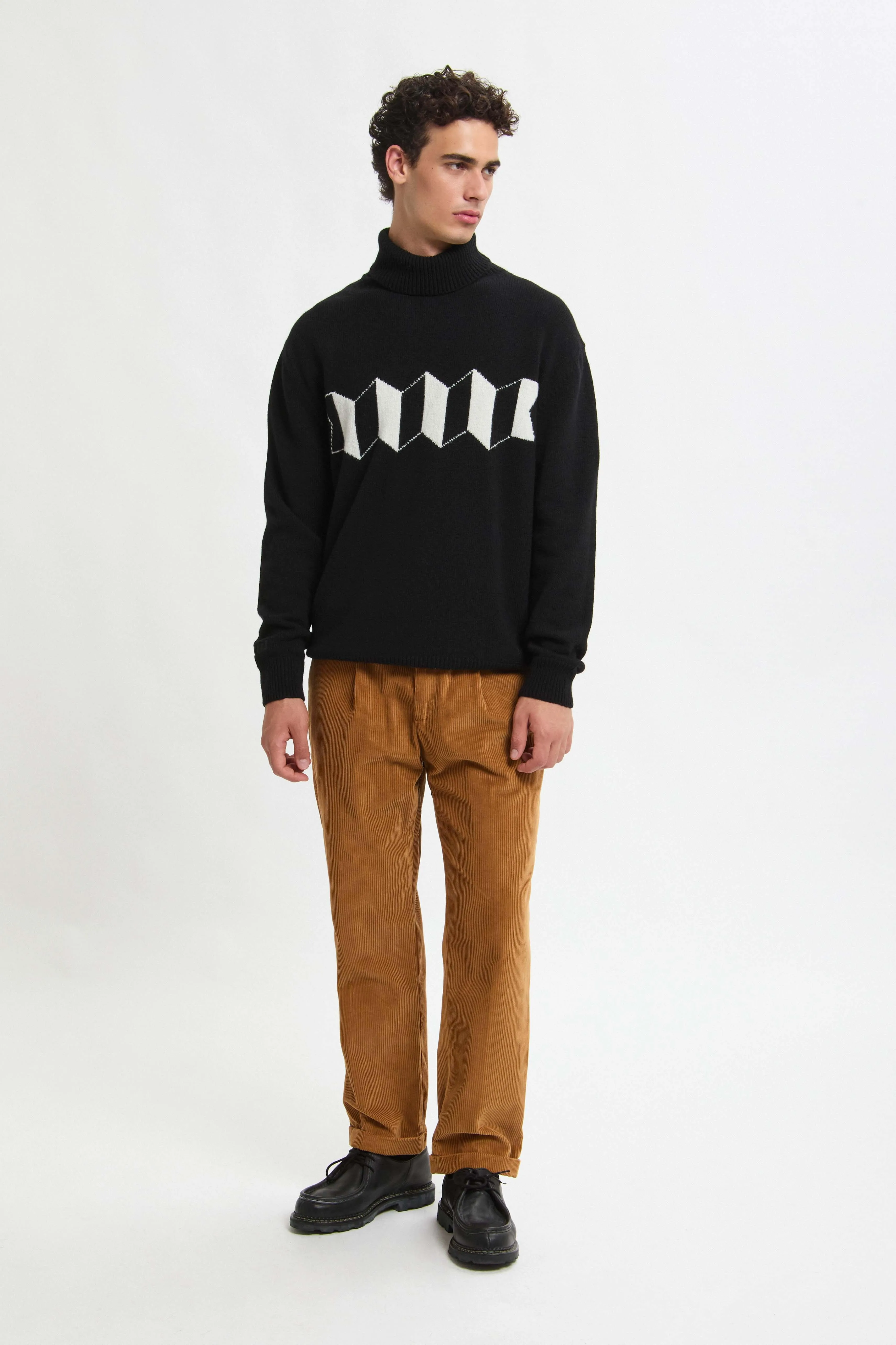 TURTLENECK FLAG LOGO sold by Baracuta product image thumbnail 4