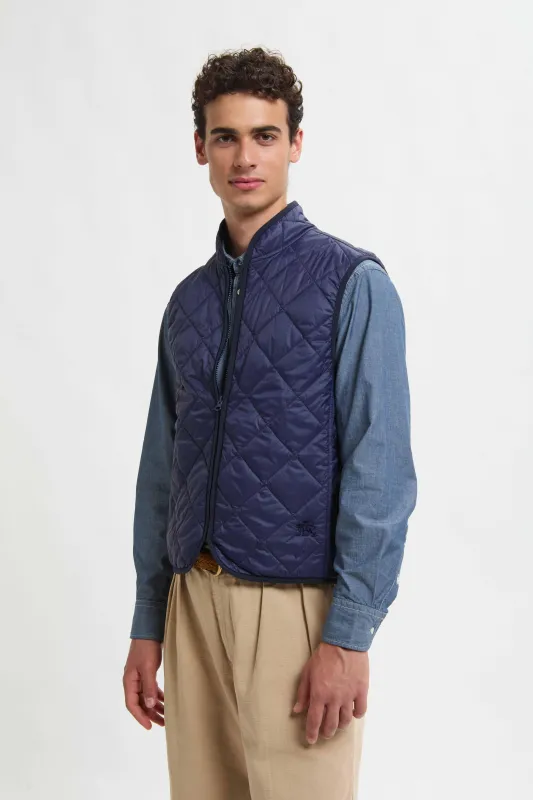 QUILTED VEST made by Baracuta