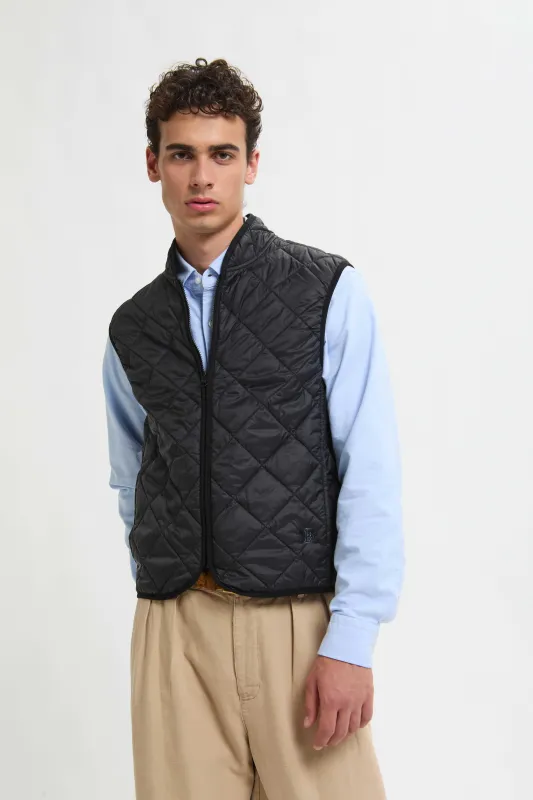 QUILTED VEST made by Baracuta