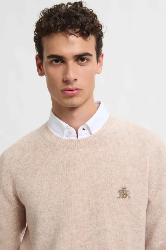 Shetland Crewneck made by Baracuta