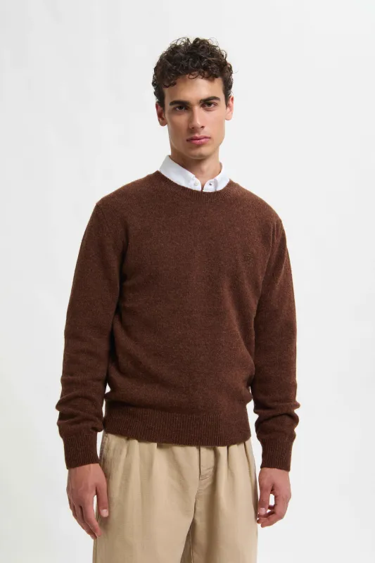 Shetland Crewneck made by Baracuta