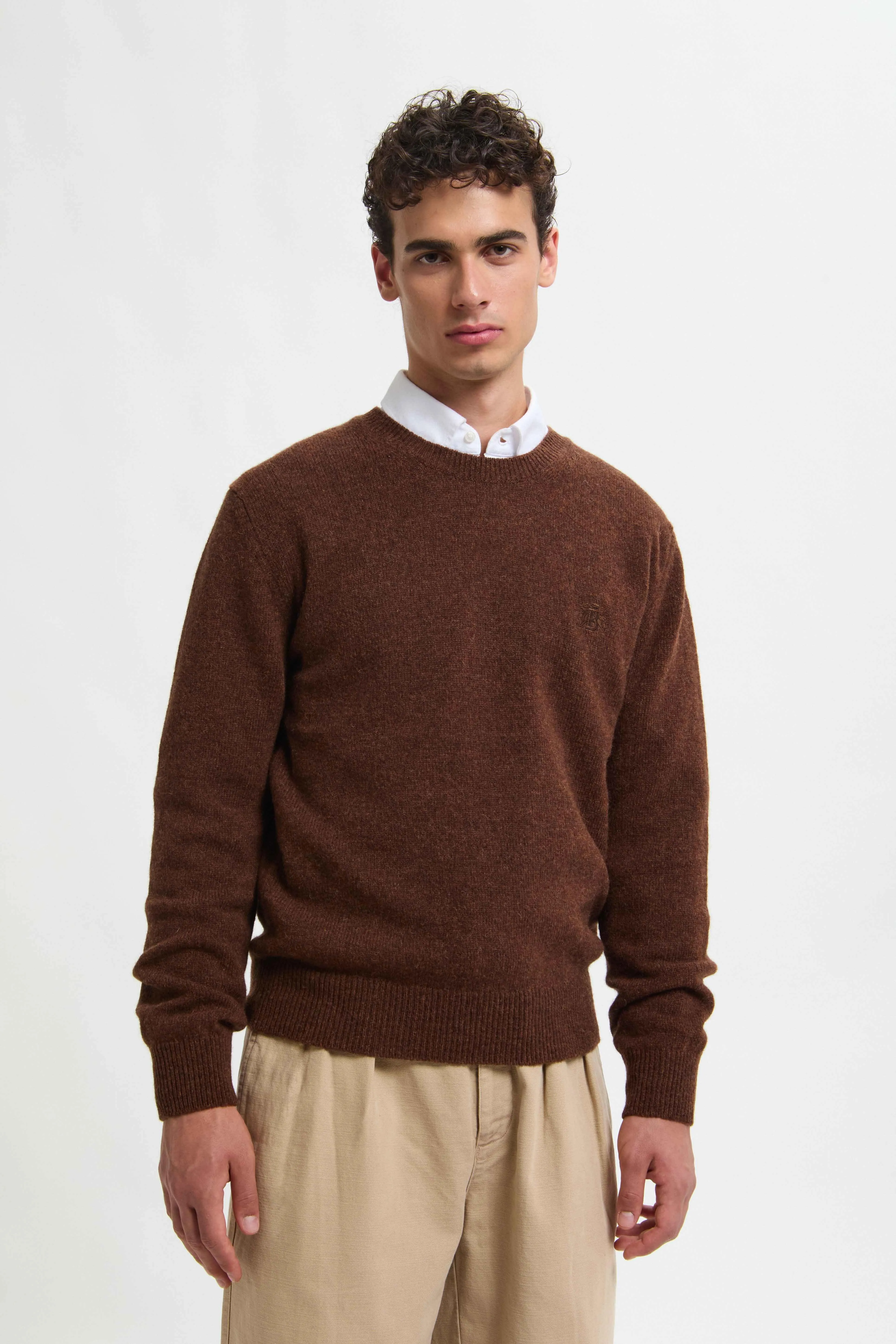 Shetland Crewneck sold by Baracuta